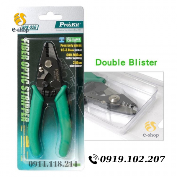 Kìm tuốt sợi quang PRO’SKIT 8PK-326