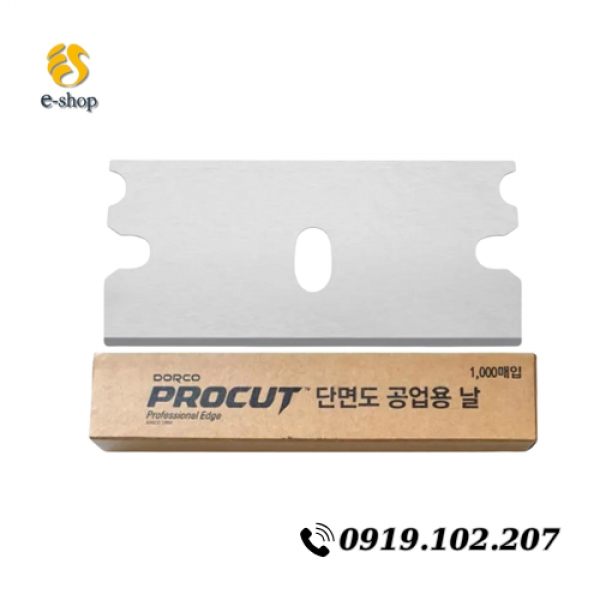 LƯỠI DAO DORCO DN 52-03 도루코 단면도 공업용날 DN52-03 (1000)EA