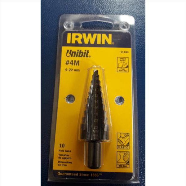 Mũi khoan bước IRWIN #4M-스파이럴 드릴