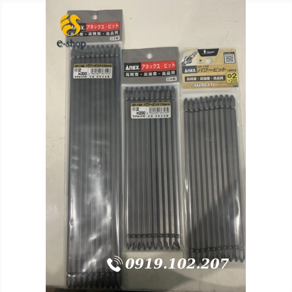 Mũi Vít 2 Đầu Có Từ Tính Anex AP-14M