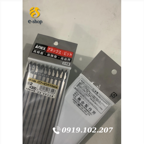Mũi Vít 2 Đầu Có Từ Tính Anex AP-14M