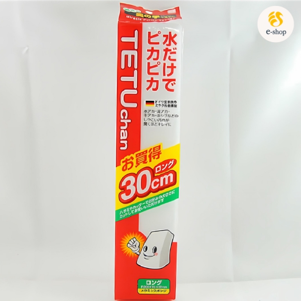 Mút Xốp Melamine Tetuchan Công Nghệ Nhật Bản | Thanh Dài 30 Cm | 400 Cái/Thùng