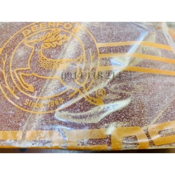 NHÁM VÒNG, XE TĂNG NAI CAM CHÍNH HÃNG DEERFOS XA177 HÀN QUỐC HỘP 10 VÒNG 4”x24” CÁT ĐỎ