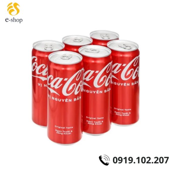 Nước Ngọt Coca Cola Lon 320Ml