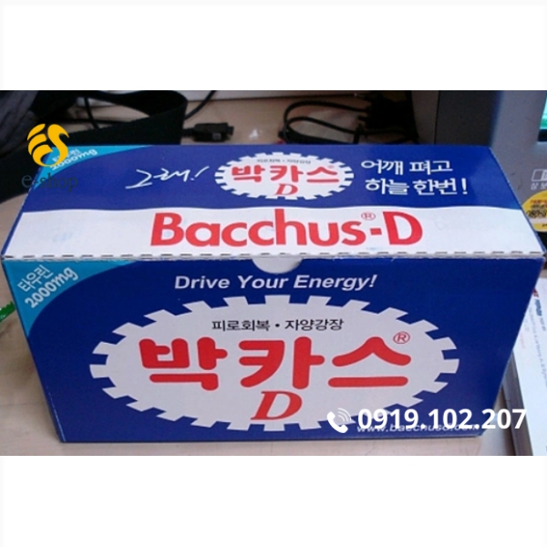 Nước uống tăng lực Bacchus-D
