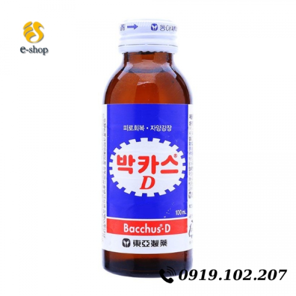 Nước uống tăng lực Bacchus-D