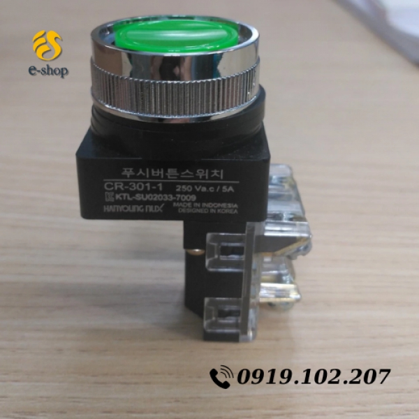 Nút dừng khẩn cấp Hanyoung CR-301-1, 25mm