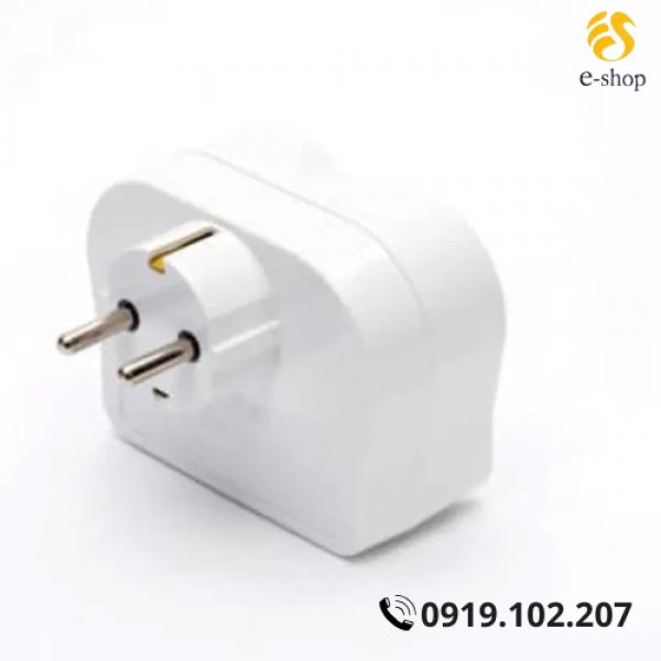 Ổ Cắm Điện Dosel 2 Lỗ 2 Công Tắc | Không Dây