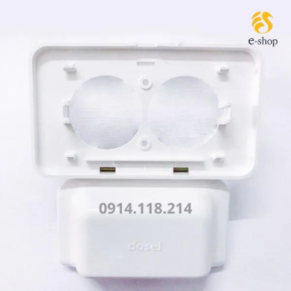Ổ Cắm Điện Chống Nước Dosel Hàn Quốc | Nắp Ngang