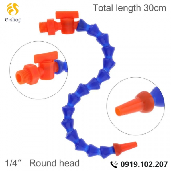 Ống dẫn dầu làm mát bằng nhựa dẻo dài 40cm có thể điều chỉnh vòi đa năng CDC Hàn Quốc
