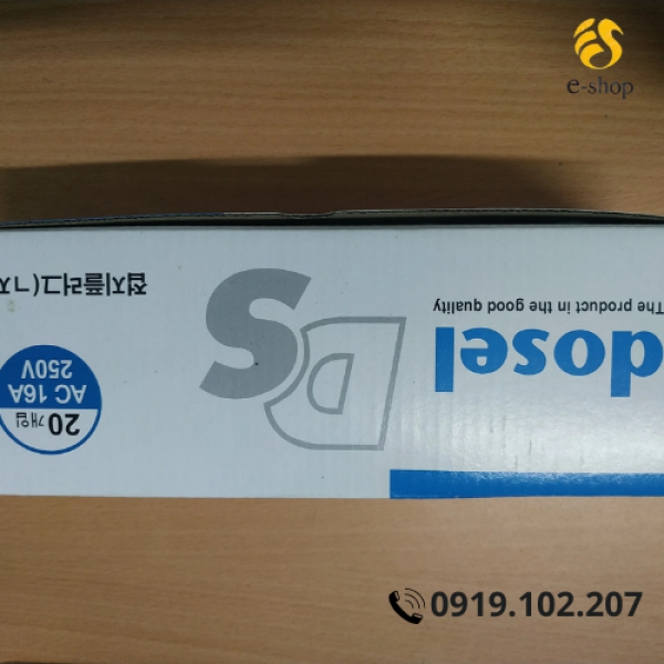 Phích Cắm Điện Dosel Hàn Quốc | Hộp 20 Cái