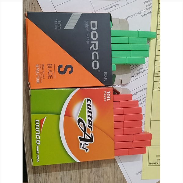 Lưỡi dao rọc giấy Procut 9mm (100 lưỡi)