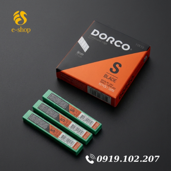 Lưỡi dao rọc giấy Dorco 9mm 도루코 캇타칼날 (1000 LƯỠI)