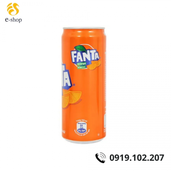 Nước Ngọt Fanta Hương Cam Lon 320Ml