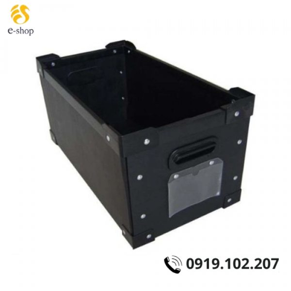 THÙNG NHỰA DANPLA NẸP 4 GÓC