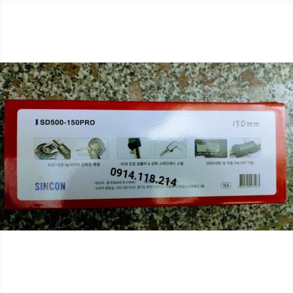 THƯỚC CẶP CAO CẤP SINCON VERNIER SD500-150PRO