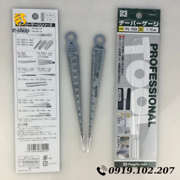 Thước Đo Khe Hở Niigata Tpg-700A